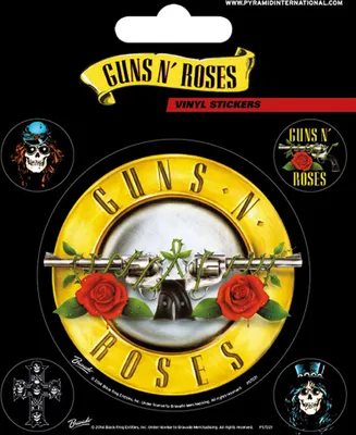 Obrázok produktu pre Guns N Roses - Nálepky - Bullet Logo