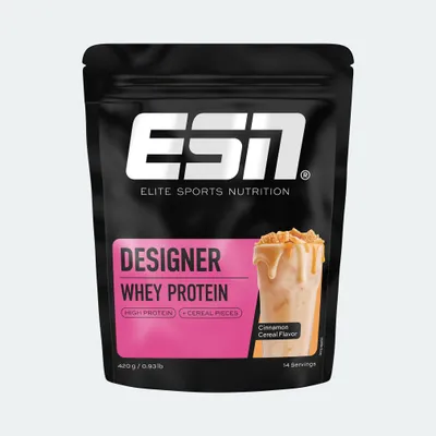 Produktbild von ESN Designer Whey 420 g Cinnamon Cereal