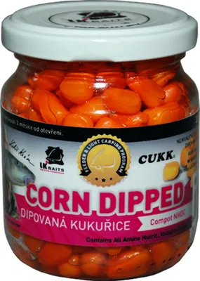 Image de LK Baits Dipped Corn Flavour : Compot NHDC