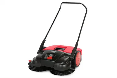 Produktbild von haaga Akku Handkehrmaschine 677 plus (für mittlere/große Flächen, 40 L Behälter)