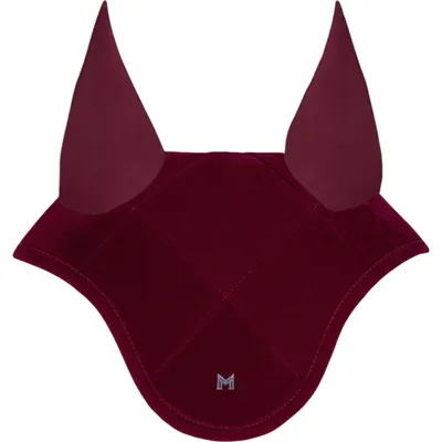 Produktbild von Maximilian Equestrian Fliegenhaube Velvet Fliegenmütze Ruby Full