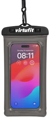 Produktbild von VirtuFit Wasserdichte Handyhülle bis 10 m mit Band