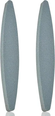 Image de Pierre à aiguiser ovale 225 x 35 x 13 mm pour lames de tondeuse à gazon