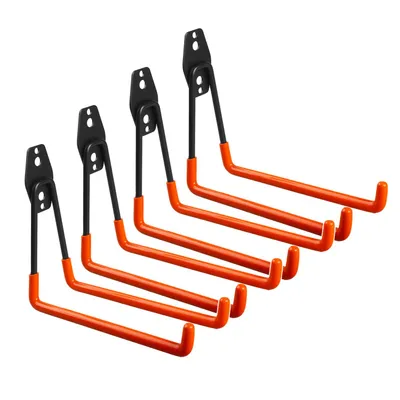 Obrázek produktu pro 4x nástěnný držák ocelový hák do 25 kg