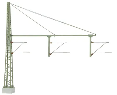 Obrázok produktu pre Viessmann 4161 H0 Rúrková konzola nad 3 koľajnicami