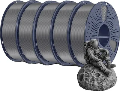 Obrázok produktu pre vlákno do 3D tlačiarne, priemer 1,75 mm, vysoká pevnosť, sivé