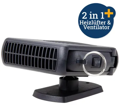 Produktbild von Heizlüfter 150 Watt Heizlüfter Ventilator 12V Steckdose Autozubehör Filmer 36049