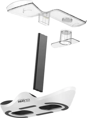 Produktbild von Maxx Tech MXT-PSVRCS, Ladestation, Frontmontiertes Display, Schwarz, Transparent, Weiß, Sony, PlayStation VR2, 2 h