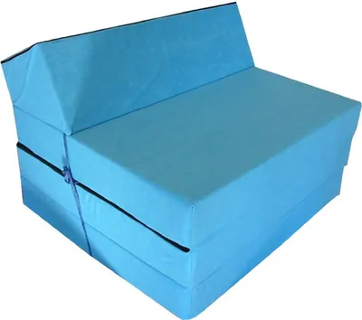 Obrázek produktu pro Skládací matrace 200 x 70 x 10 cm pro klidný spánek - Skládací matrace s podhlavníkem a snímatelným potahem - 1331