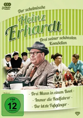 Zdjęcie produktu dla Der schelmische Heinz Erhardt - Drei seiner schönsten Komödien - (DVD Video / Sonstige / unsortiert)