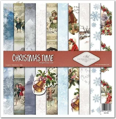 Obrázok produktu pre Sada papierov 30x30 - Itd Collection - Weihnachtszeit - Čas Vianoc
