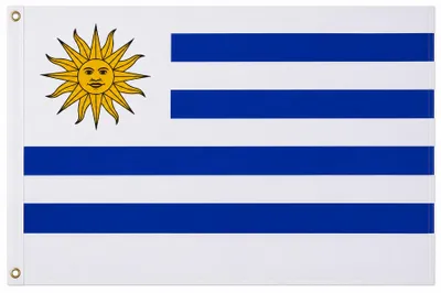 Produktbild von Flagge Uruguay 90 x 150 cm - Fahne- reißfest - rissfest - Hissfahne- Hissflagge - Sturmflagge -zum hissen - - keine billige Chinaqualität