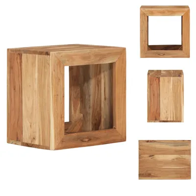 Obrázek produktu pro vidaXL Stolička 40x30x40 cm z masivního dřeva akácie - Odkládací stolky
