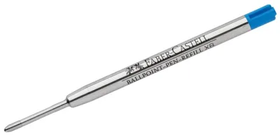 Produktbild von Faber-Castell 148793 – Nachfüllminen für Kugelschreiber – Set mit 2 Stück – Mine XB – Blau (blau)