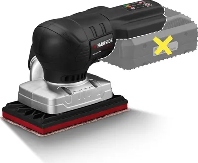 Produktbild von PARKSIDE PERFORMANCE® 20V Akku-Schwingschleifer PASSP 20-Li A1