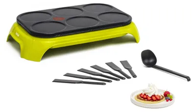 Produktbild von Tefal FDS-012415 Pfannkuchen-/Crepe-Gerät, Thermostat, inklusive Zubehör