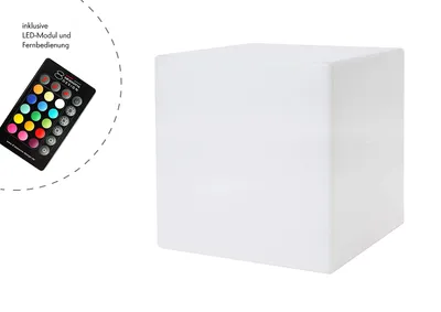Produktbild von 8 seasons design 32445L, Weiß, Polyethylen, IP44, Nicht austauschbare(s) Leuchtmittel, 330 mm, 330 mm