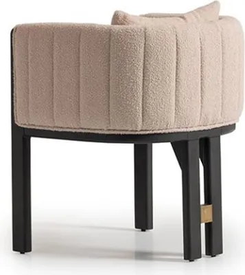 Immagine prodotto di Gruppo di sedie per sala da pranzo sedie sedia da cucina 4 pezzi poltrona beige