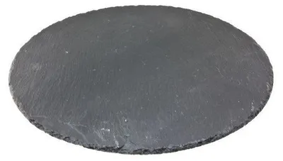 Produktbild von Servierbrett/ Untersetzer - 30 cm - Schiefer - rund - Snackbrett