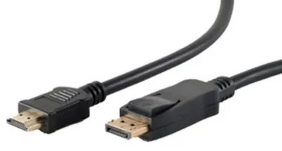 Obrázok produktu pre DisplayPort > HDMI (ST-ST) 2 m čierny