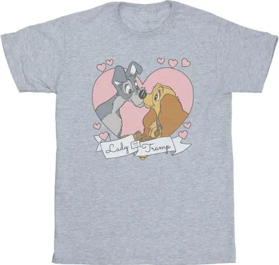 Produktbild von Disney - "Lady And The Tramp" T-Shirt für Damen BI16811 (XXL) (Grau)
