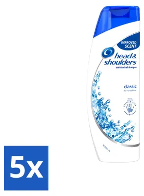 Produktbild von 5 x Head & Shoulders Shampoo Classic Clean - 250 ml - Vorteilspackung - 5 Stücke