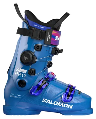 Produktbild von Salomon S/PRO ALPHA C BOA 130 Race Blue/White/Equipe Red 28/28.5