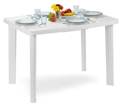 Produktbild von Pinedale - Outdoor-Tisch, 101x68x72h cm Weiß, 6 Plätze,  Italy