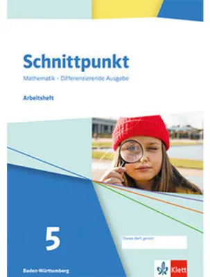 Obrázok produktu pre Schnittpunkt Mathematik 5. Arbeitsheft mit Lösungsheft Klasse 5. Differenzierende Ausgabe Baden-Württemberg