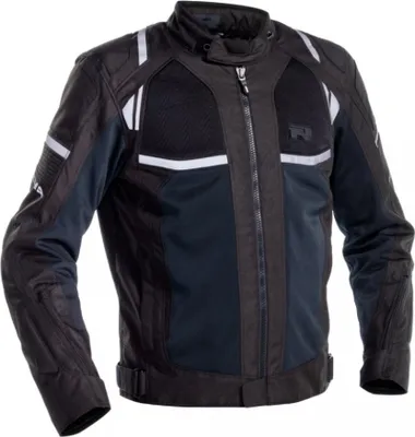 Produktbild von Richa Airstorm wasserdichte Motorrad Textiljacke, schwarz, M