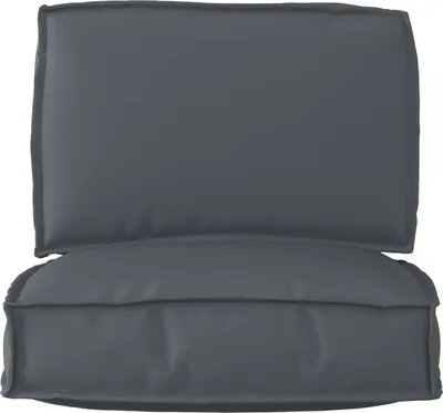 Immagine prodotto di vidaXL Set di cuscini Pallet 2 pezzi Tessuto Oxford antracite