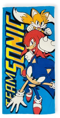 Image de SEGA Sonic The Hedgehog ręcznik plażowy z bawełny - oficjalny produkt
