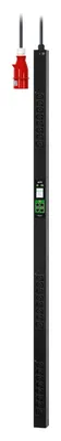 Produktbild von APC Easy PDU Metered Null HE 11 kW 230V (21) C13 (3) C19 IEC309, Messgerät, 0U, Dreiphasig, Senkrecht, Schwarz, 21 AC-Ausgänge