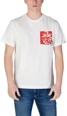 Produktbild von Replay Herren T-Shirt Weiß 483279 : Größe - M Größe: M