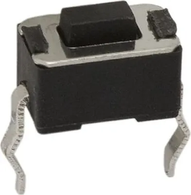 Image de 20 micro-interrupteurs 1 circuit OFF (ON) – Mini-micro-interrupteur à contact momentané – Interrupteur encastrable à souder 0,05 A 12 V CC – Modèle ultraplat 6 × 7 × 3 mm – Pour l'électronique amateur, l'automobile et les commandes – Unité de20 pièces [09000]