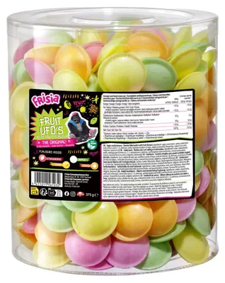 Obrázok produktu pre Frisia Ufo's 375g – Chrumkavé UFO pochúťky, ideálne na párty a občerstvenie