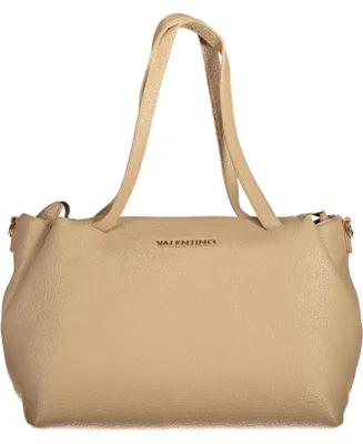 Produktbild von Elegante Beigefarbene Damenschultertasche mit Recyceltem Material