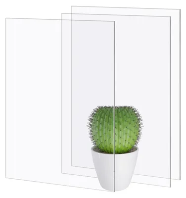 Zdjęcie produktu dla pakiet 3 przezroczystych arkuszy akrylowych A3 o wymiarach 30 x 42 cm i grubości 2 mm Przezroczysty arkusz z tworzywa sztucznego