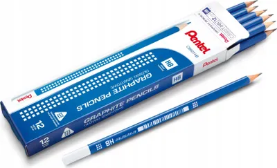 Obrázok produktu pre Ceruzka Pentel HB s gumou na písanie a kreslenie