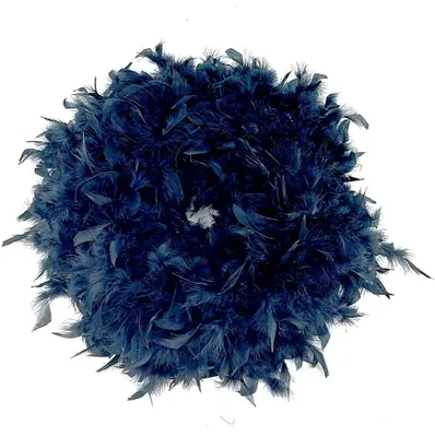 Produktbild von Federkranz Dekokranz FEDERN schwarz D. 40-45cm CreaFlor Home