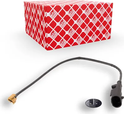 Produktbild von FEBI BILSTEIN 106209 Warnkontakt Bremsbelagverschleiß 295mm Vorne Links Vorne Rechts