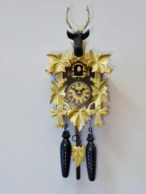 Obrázok produktu pre Engstler - 522/5/14_Q - Kukučkové hodiny - Quartz - Orech - 30 cm