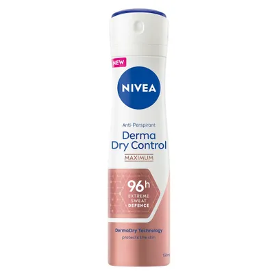 Zdjęcie produktu dla Nivea Derma Dry Control Antyperspirant w sprayu, 150ml