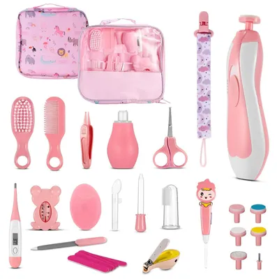Immagine prodotto di Set completo per la cura del neonato, composto da 28 pezzi – un kit di sicurezza completo per i neonati