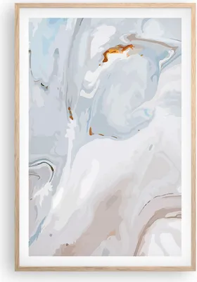 Produktbild von Gerahmtes Poster - Rahmen in heller Eiche - Abstraktion modern - 61x91,5 cm - Wand Bild - Wanddeko - Wandbilder - Wandposter - Bilderrahmen - Bilder - Kunstdruck - Wandbild - P2NPA61x91-4052
