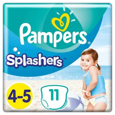 Produktbild von Pampers Schwimmwindeln Splashers Größe 4 - 5 Tragepack 11 Stück