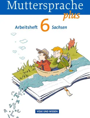 Produktbild von Muttersprache plus 6. Schuljahr. Arbeitsheft Sachsen