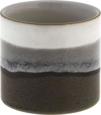 Produktbild von Storefactory Teelichhalter LJUNGARUM LARGE grau glänzend | Ø 10x9 cm