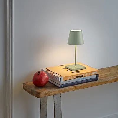 Immagine prodotto di Sigor lampada da tavolo ricaricabile NUINDIE USB-C Mini 250 mm verde salvia
