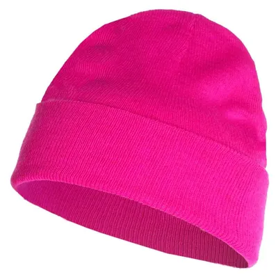 Obrázek produktu pro Pletená čepice typu "beanie" pro muže i ženy, univerzální velikost, neonově růžová, vhodná pro chladné dny a outdoorové aktivity